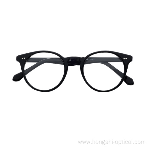 Wholesale Round Classics Acetate Eyeglass Optical Glasses Frame